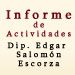 Informe de Actividades Legislativas Dip. Edgar Jesús Salomón Escorza