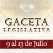 Gaceta Legislativa (2da Julio 2012)